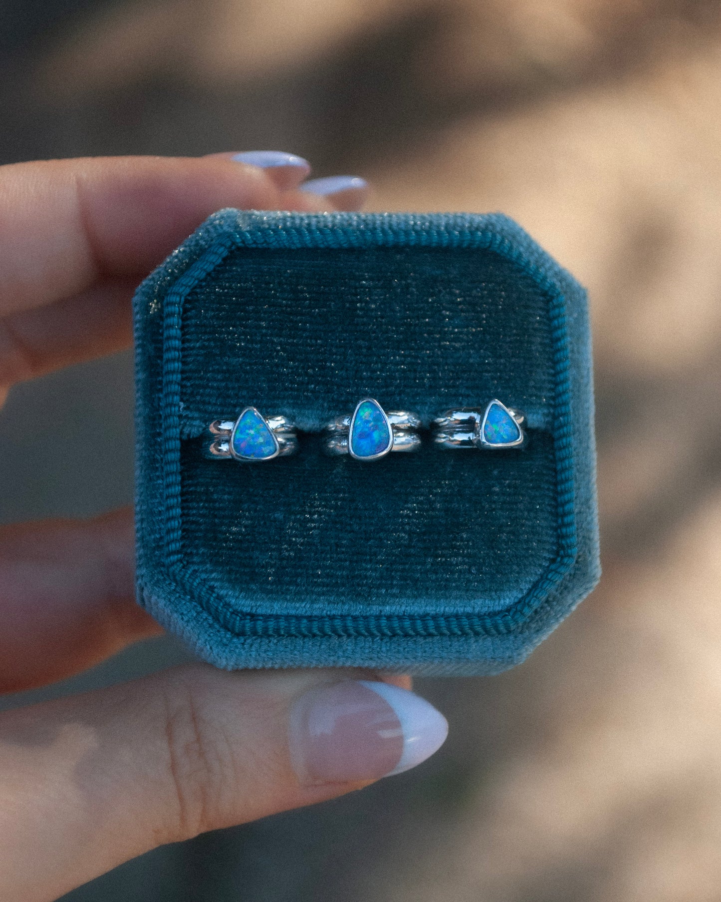 Lil Stone Ear Cuffs - Australian Opals