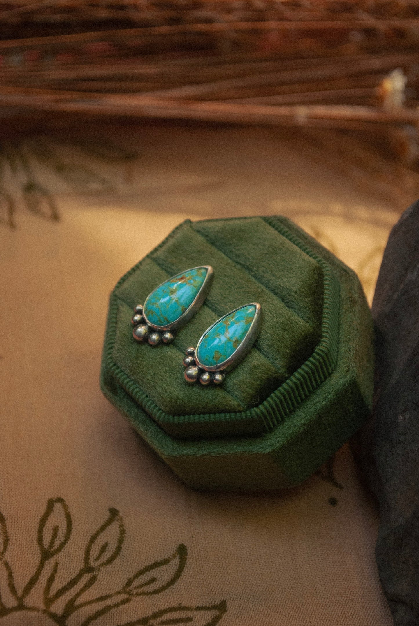Sonoran Turquoise Studs