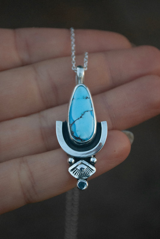 Golden Hills Turquoise Necklace