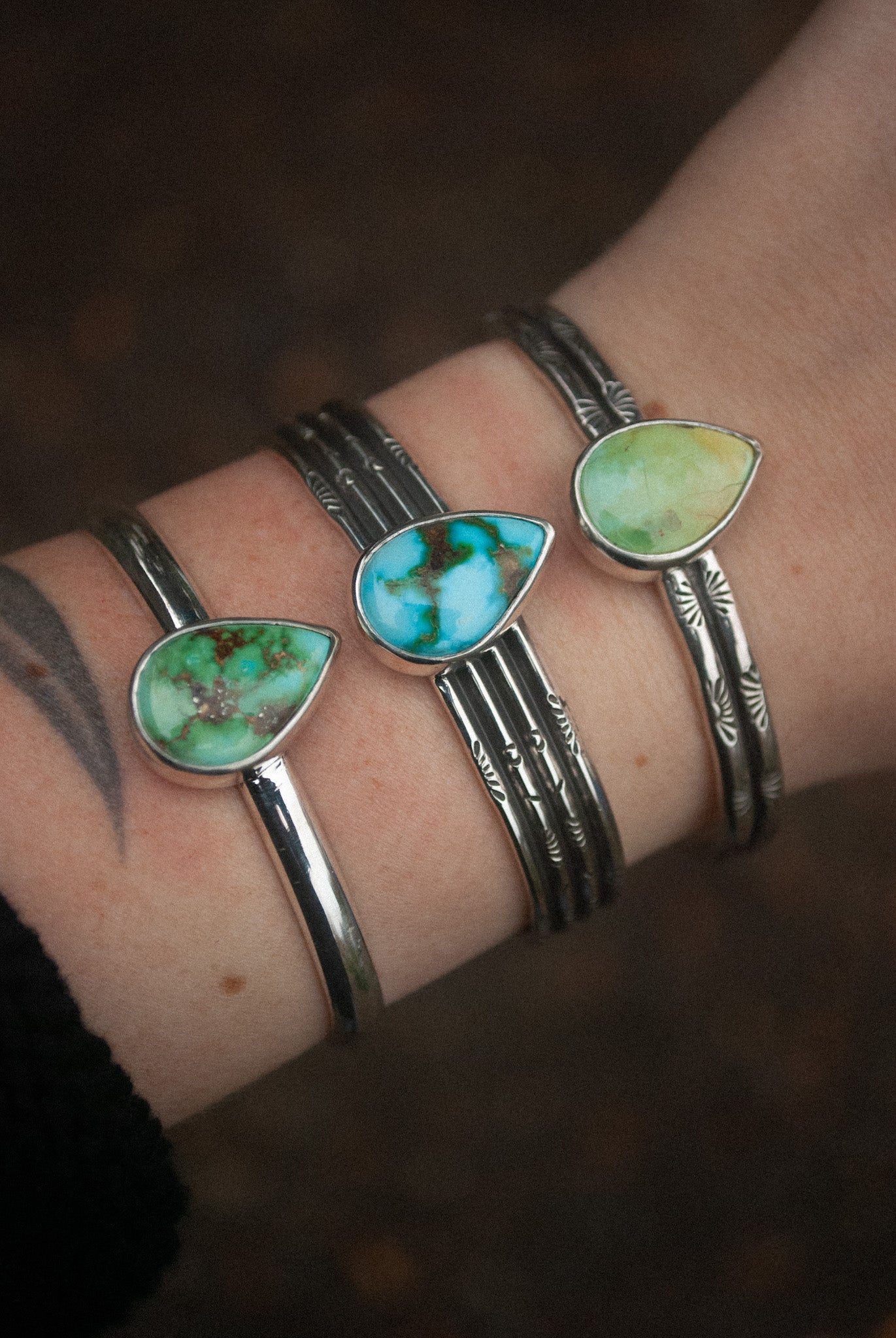 Sonoran Gold Turquoise Cuff