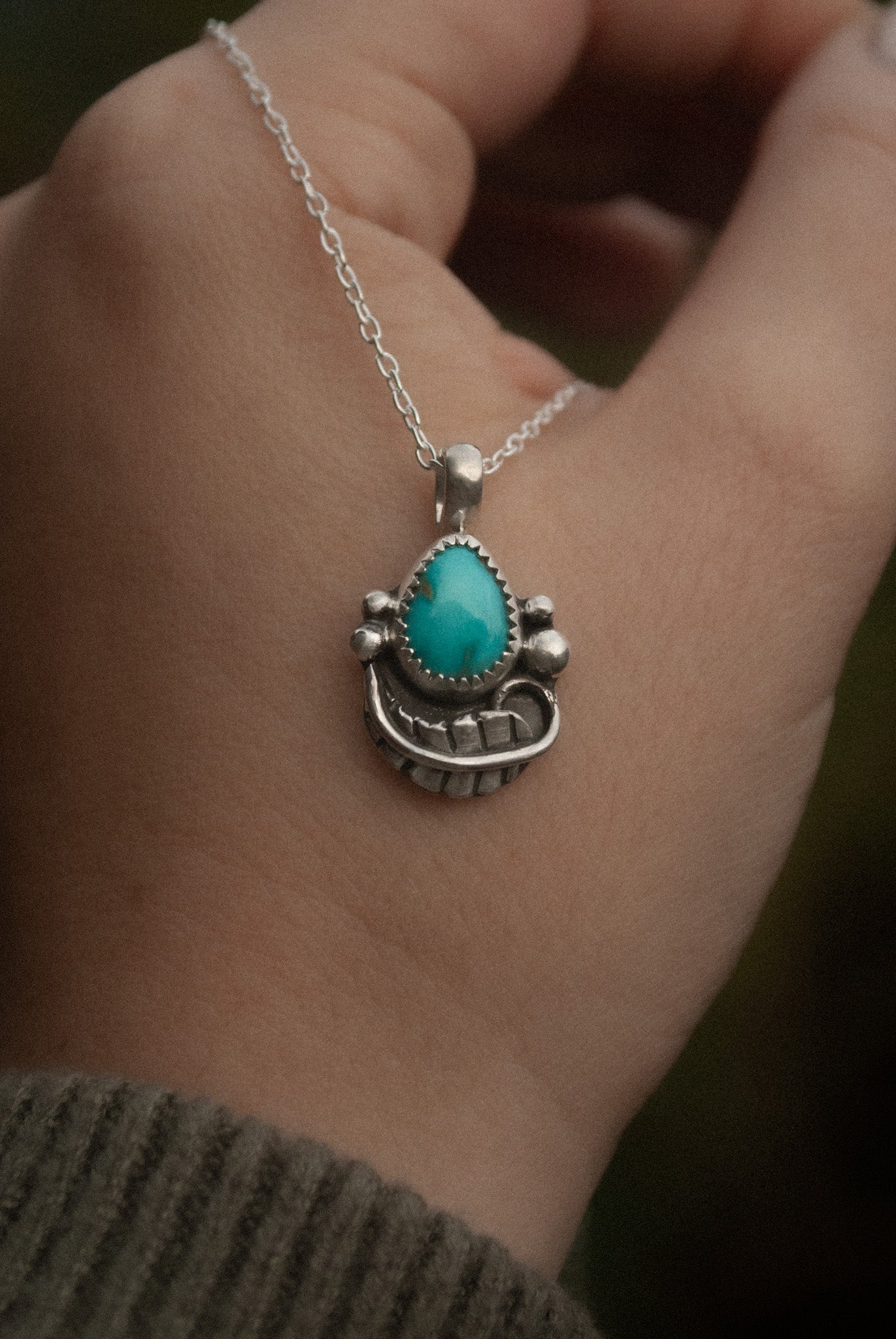 Sterling Garden Necklace