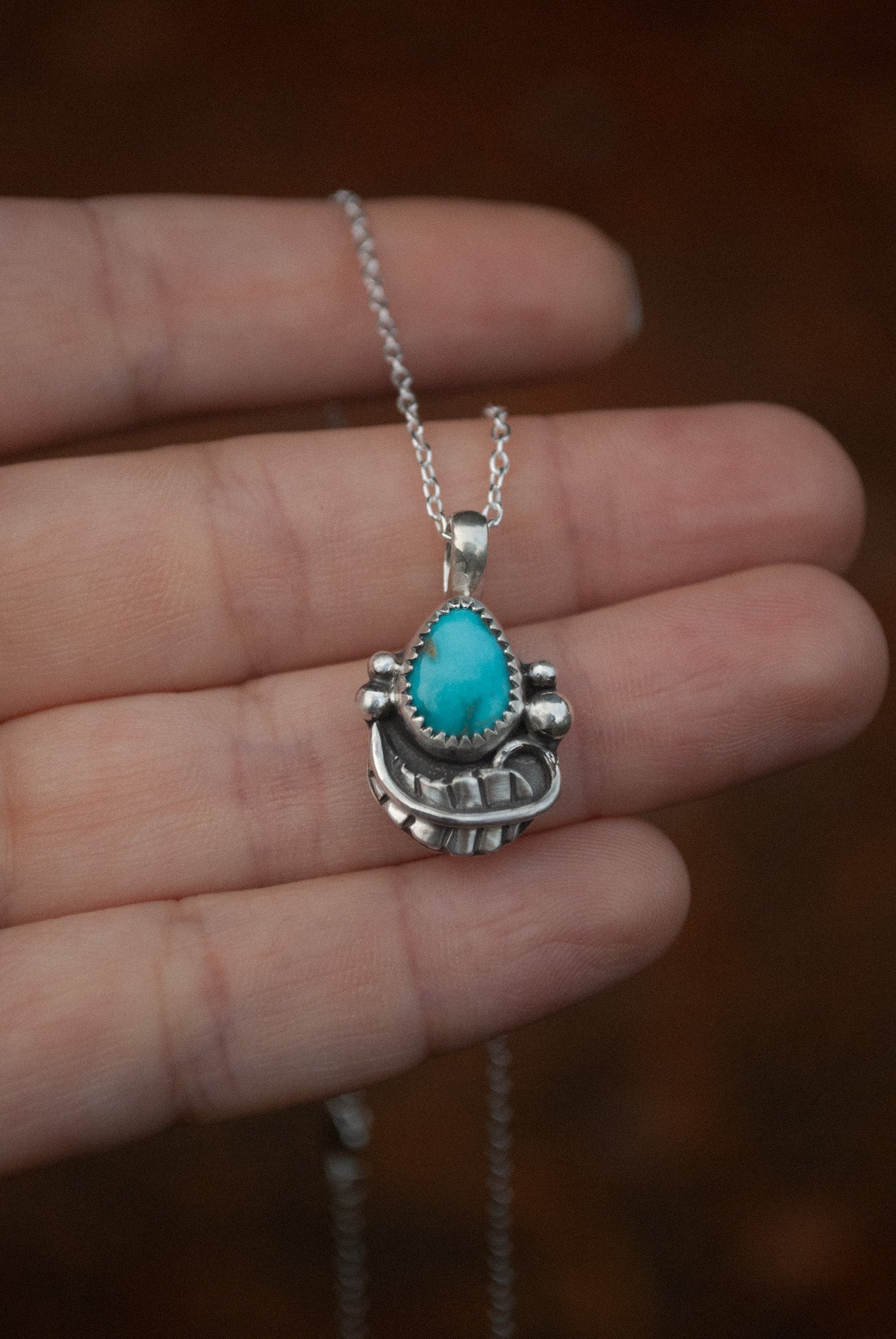 Sterling Garden Necklace