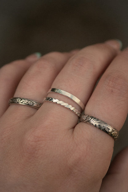 Stacking Rings - Sterling Silver