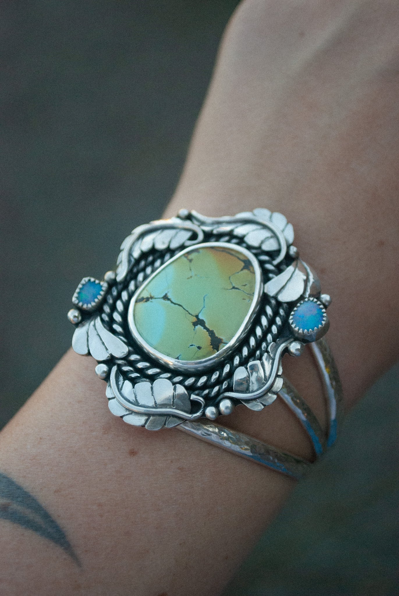 Sterling Garden Cuff