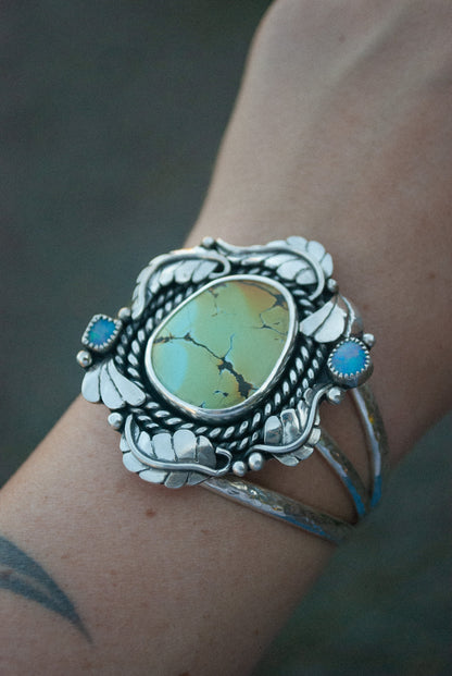 Sterling Garden Cuff