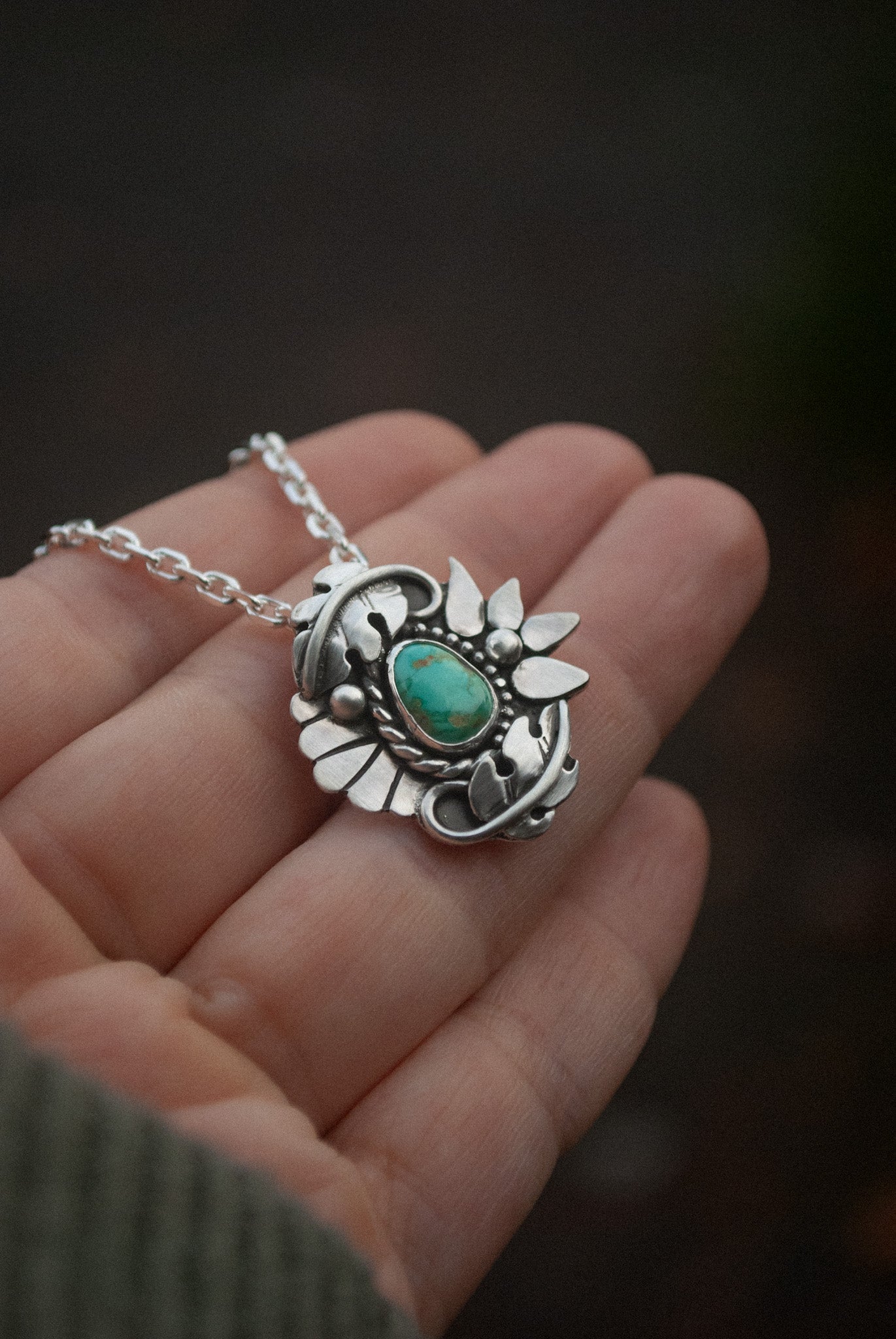 Sterling Garden Necklace