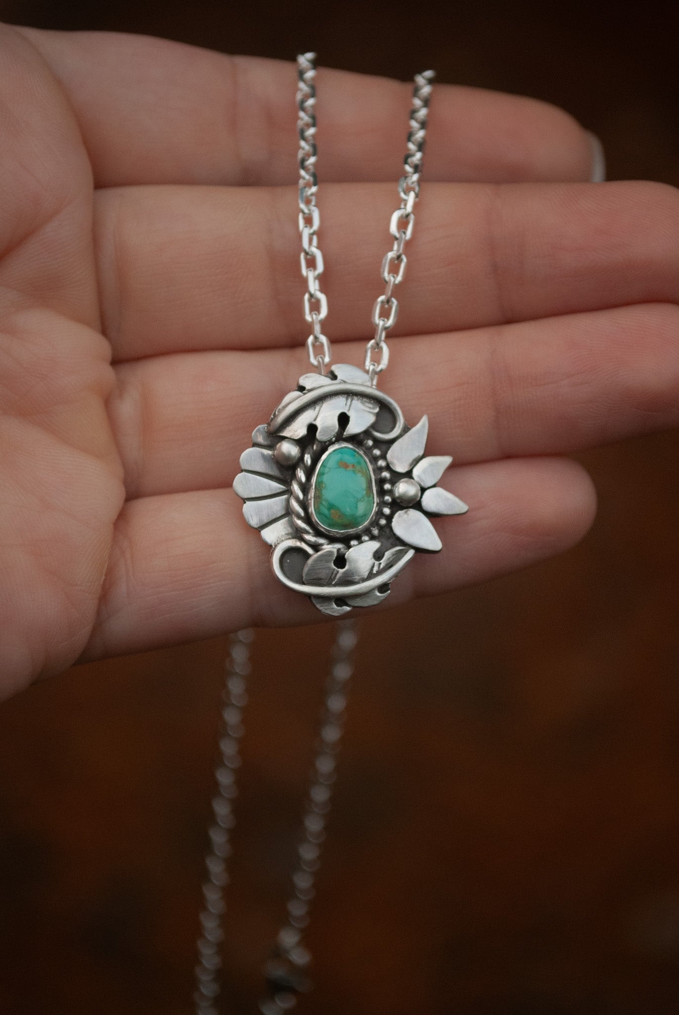 Sterling Garden Necklace