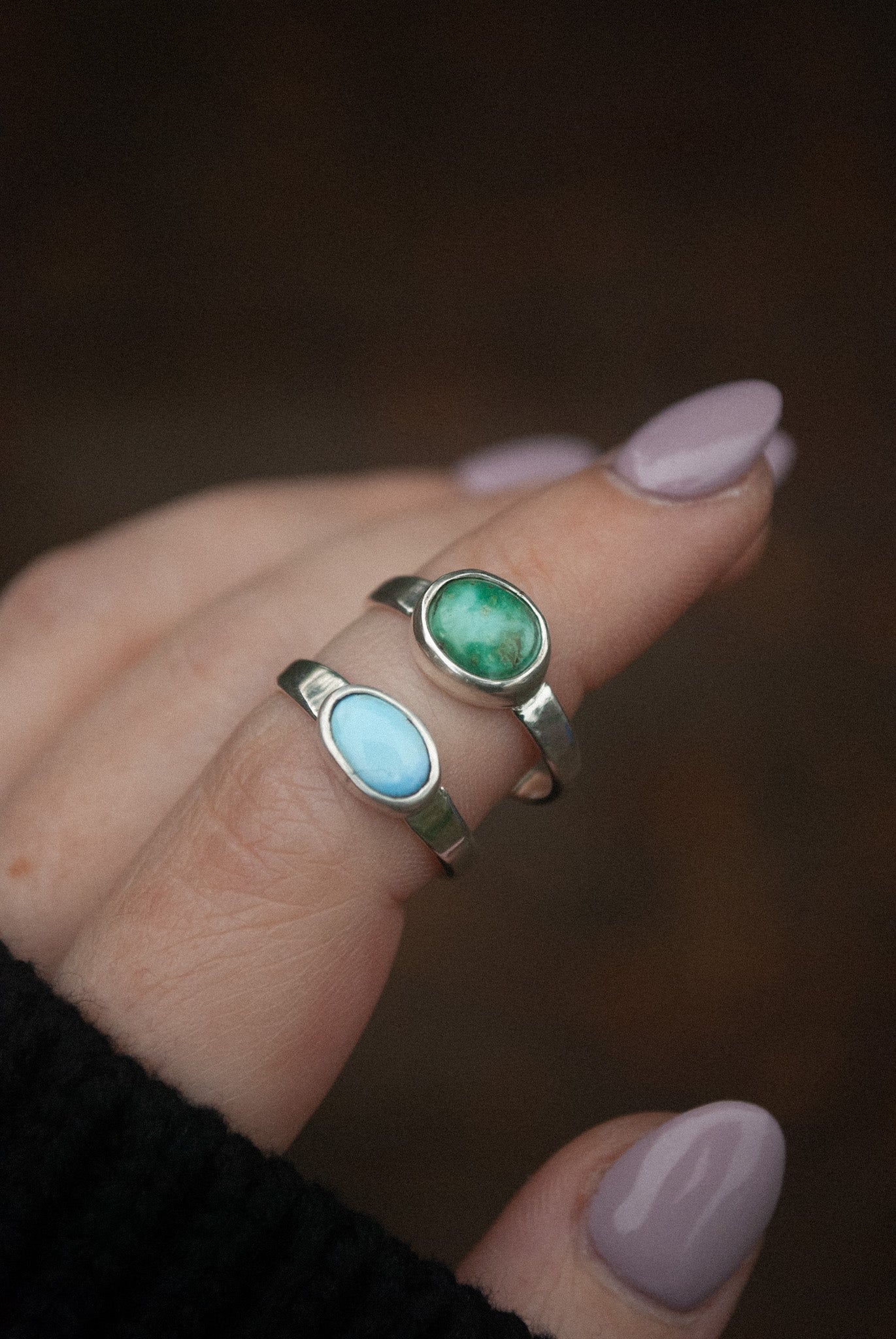 Classic Turquoise Ring - Size 6-6.5