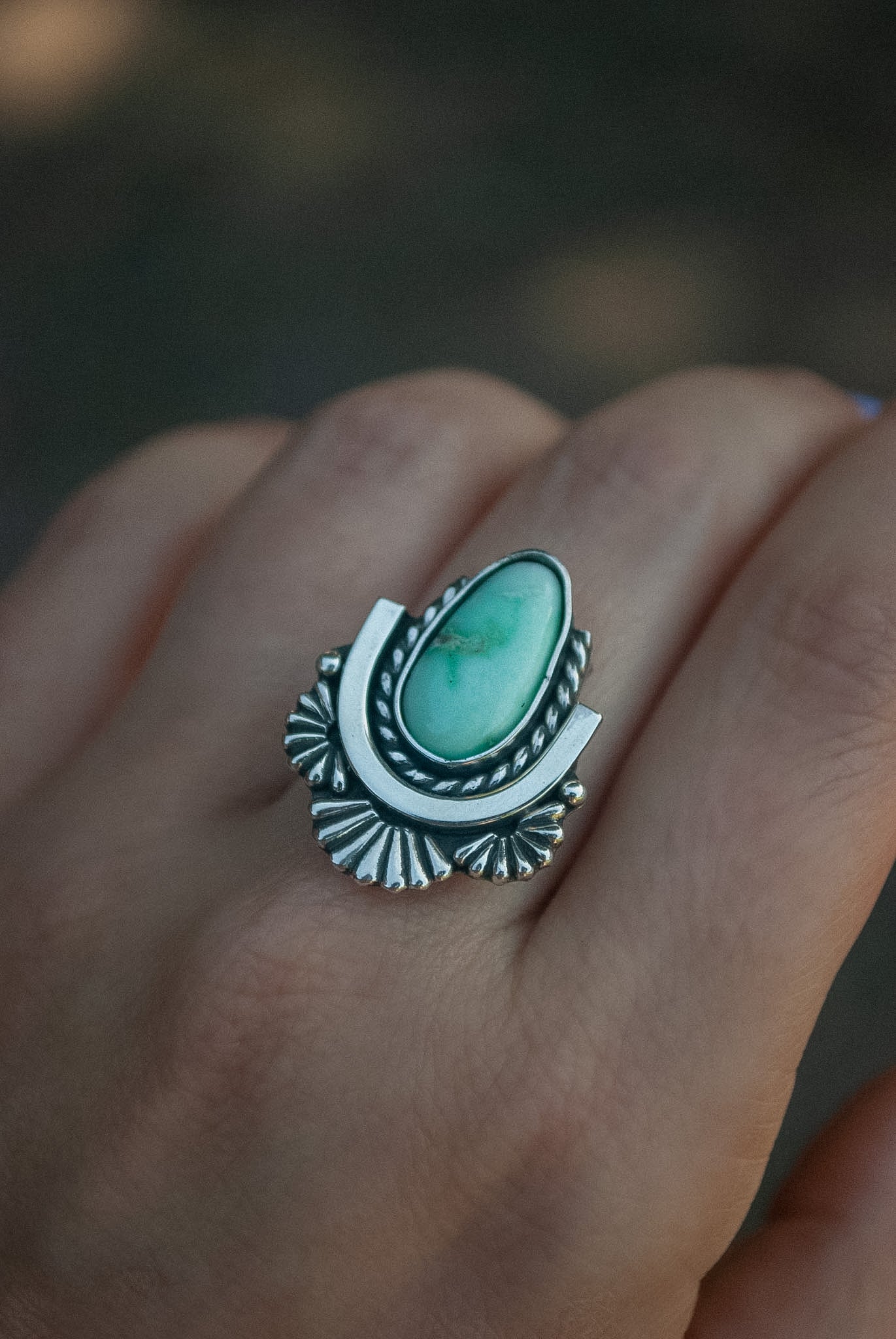 Palomino Ophelia Ring/Pendant - Finished as Yours