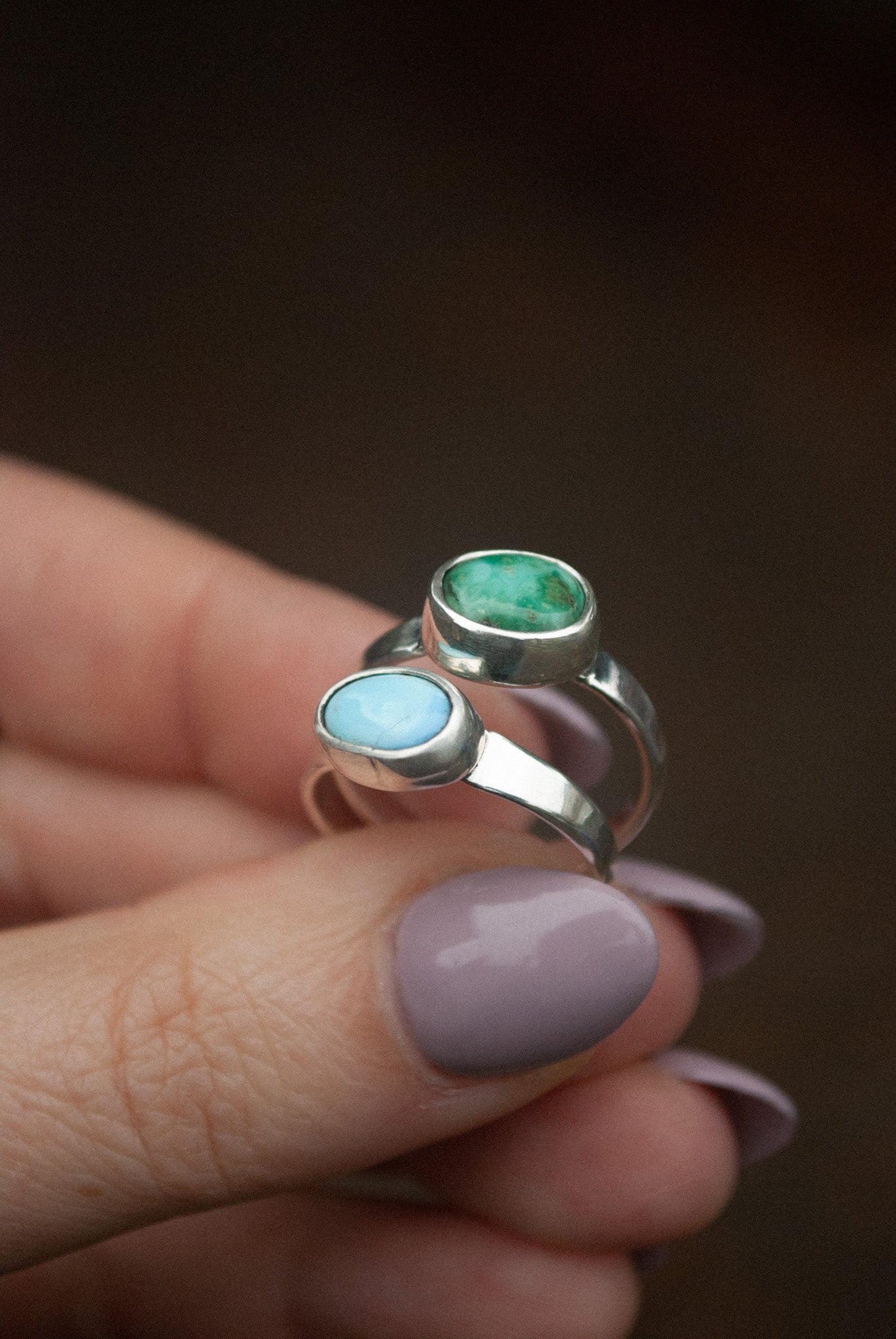 Classic Turquoise Ring - Size 6-6.5