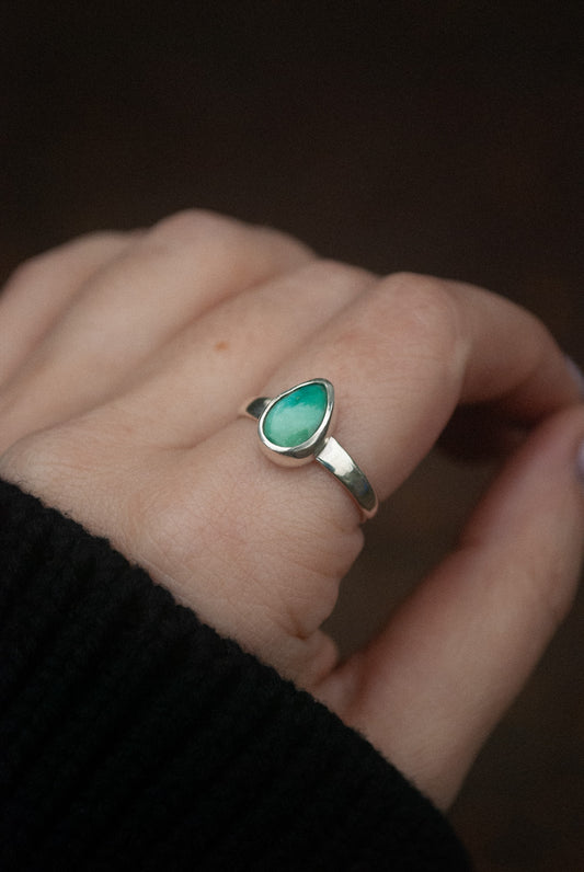Classic Turquoise Ring - Size 8
