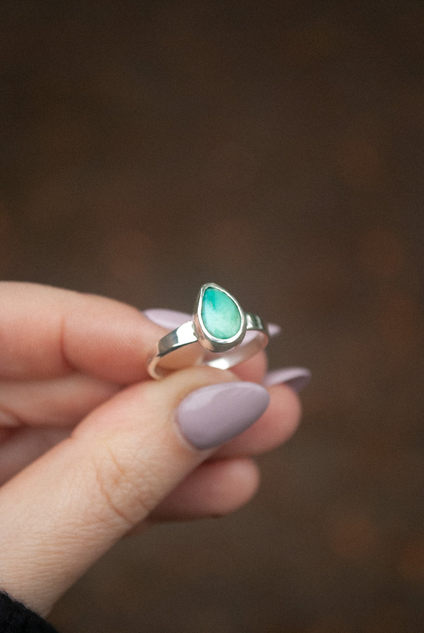 Classic Turquoise Ring - Size 8