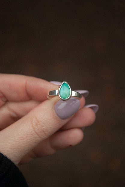 Classic Turquoise Ring - Size 8
