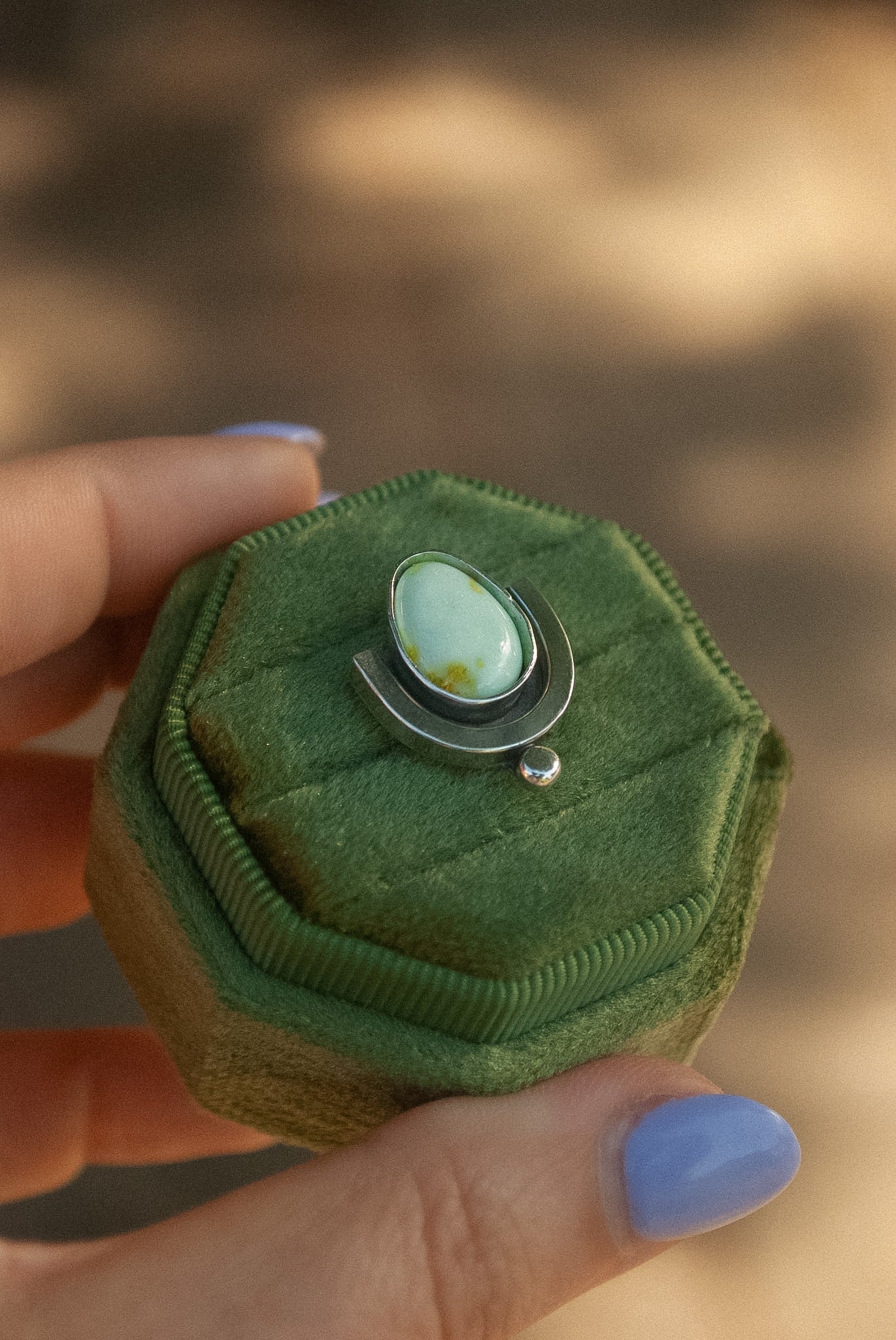 Palomino Deco Ring/Pendant - Finished as Yours