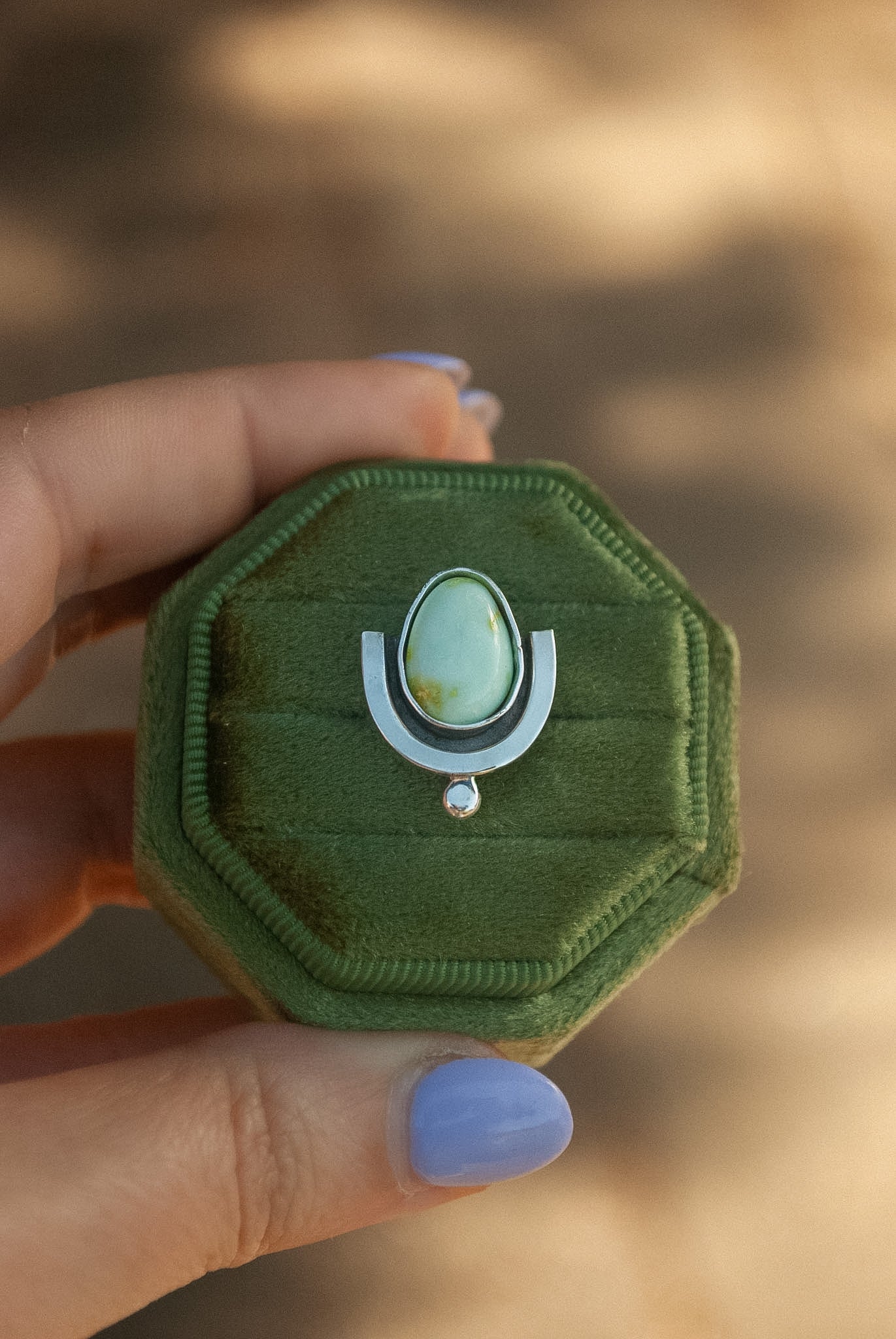 Palomino Deco Ring/Pendant - Finished as Yours