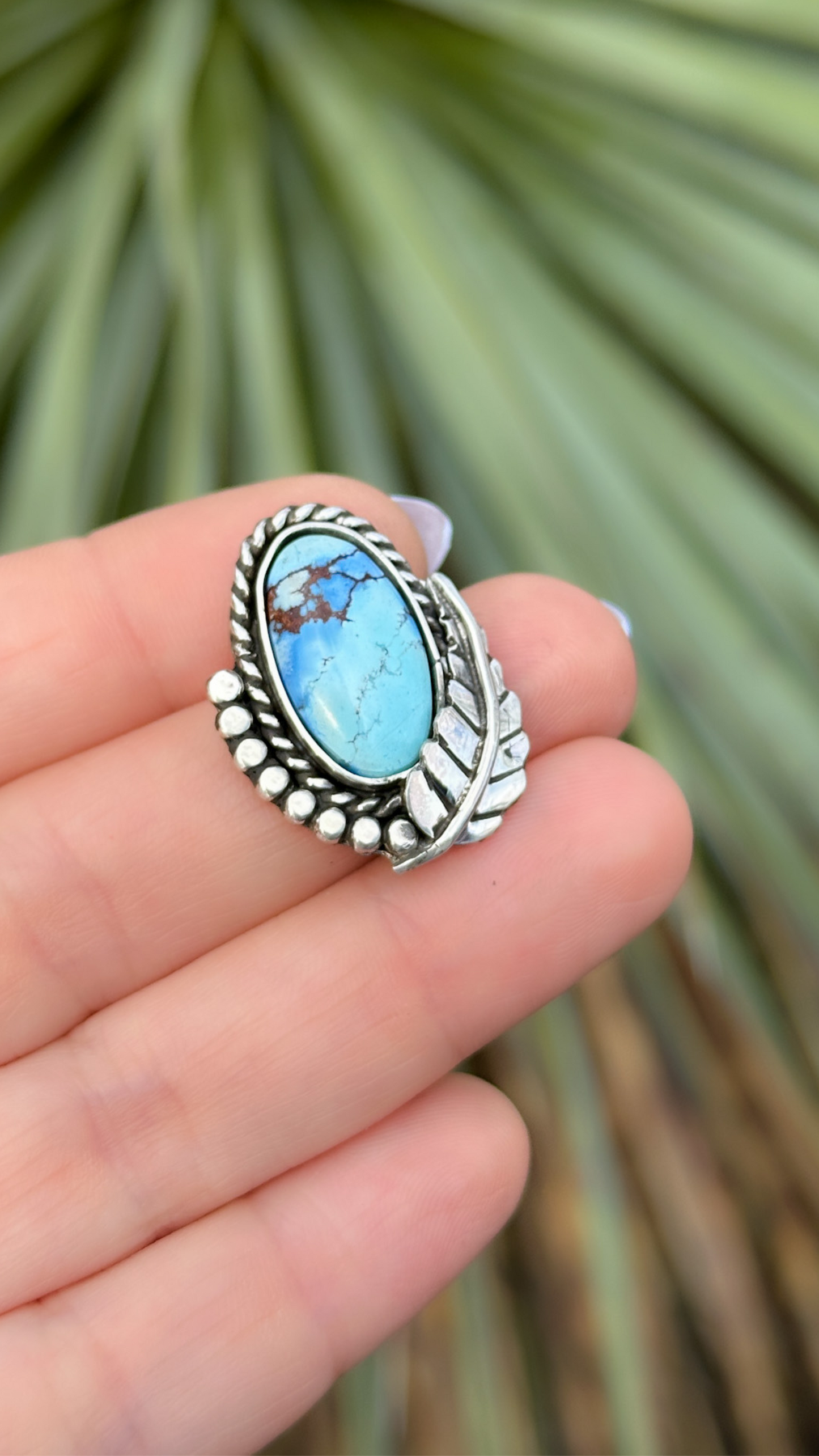 Custom Golden Hills Statement Ring