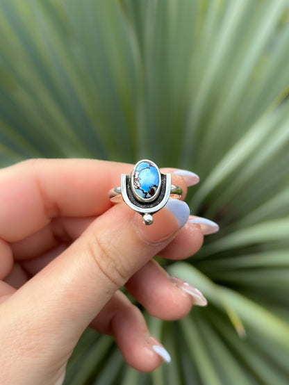 Golden Hills Deco Ring - Size 7.5