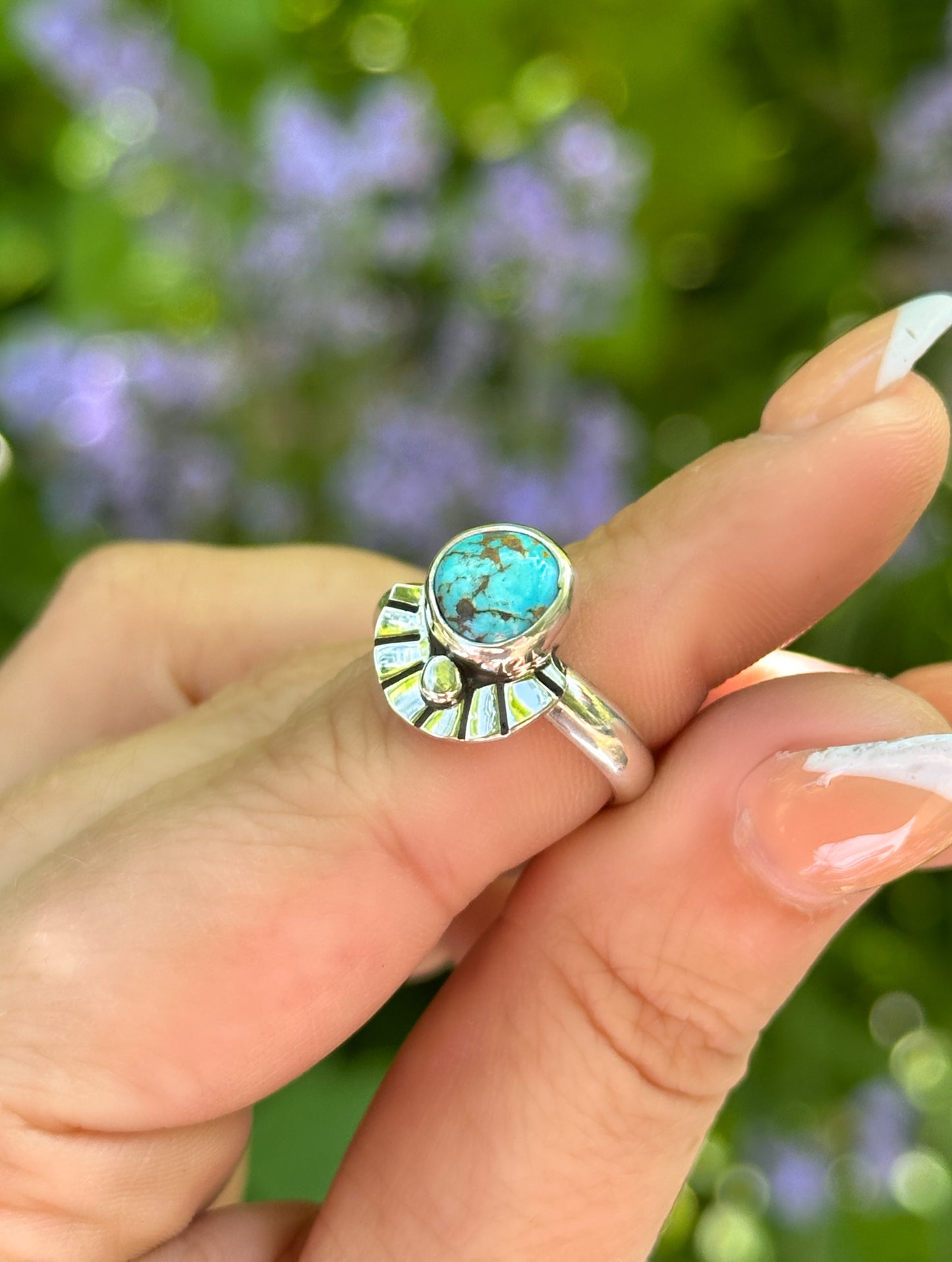Deco Fan Ring - Size 6