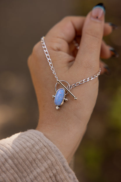 Opal Compass Necklace #3