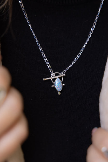 Opal Compass Necklace #4