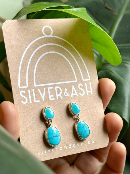 Desert Gem Turquoise Earrings