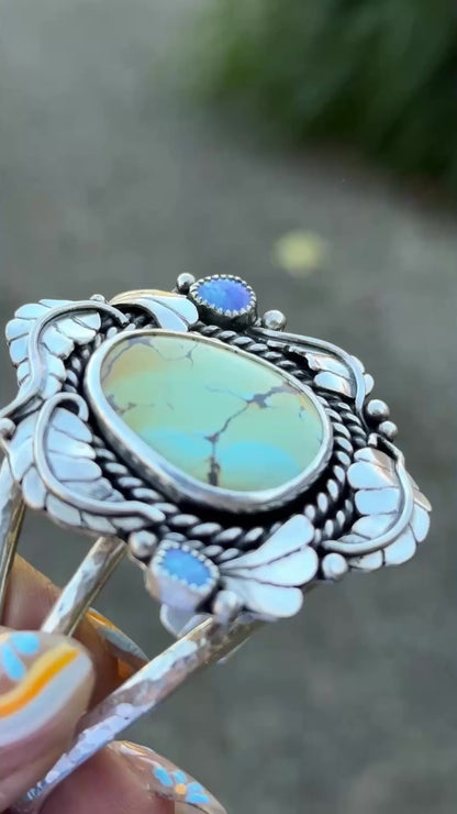 Sterling Garden Cuff